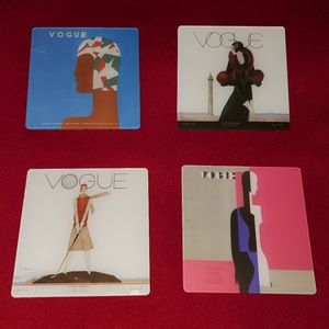 Set of 4 VOGUE Coasters